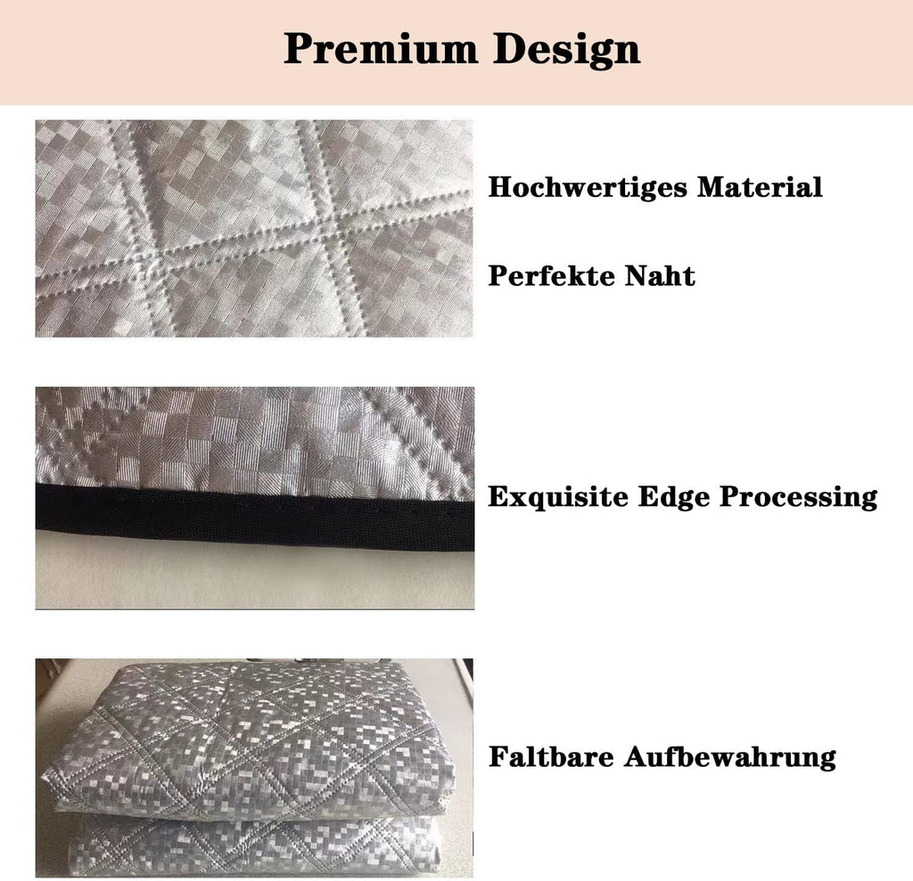 Frontscheibenabdeckung 150×100 cm – Winter & Sonnenschutz