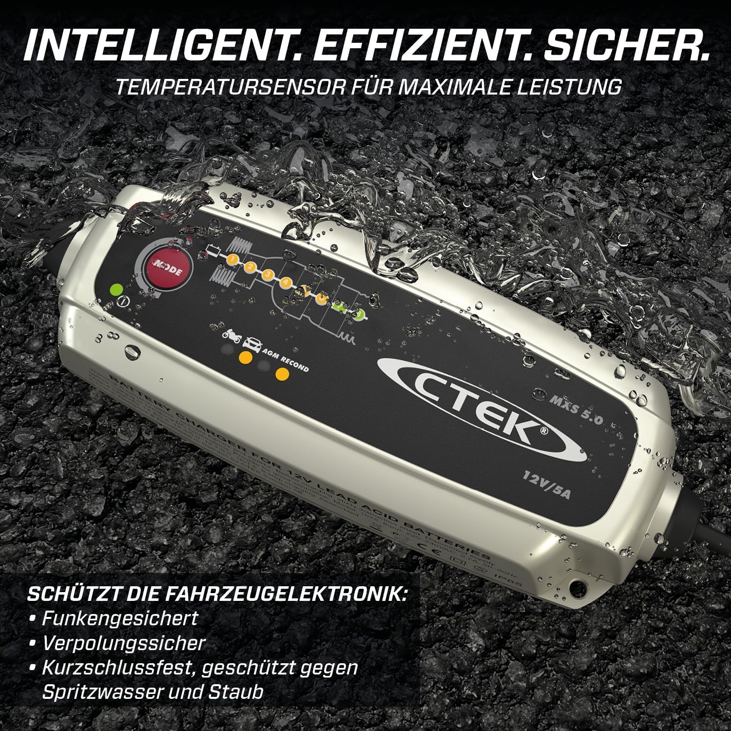 CTEK MXS 5.0 Batterieladegerät