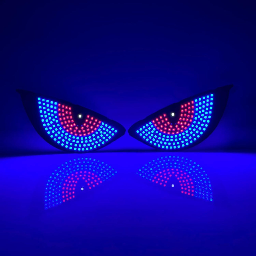 LED Augenlicht Auto – 2× USB, 11 Modelle, Für SUV/Truck/PKW