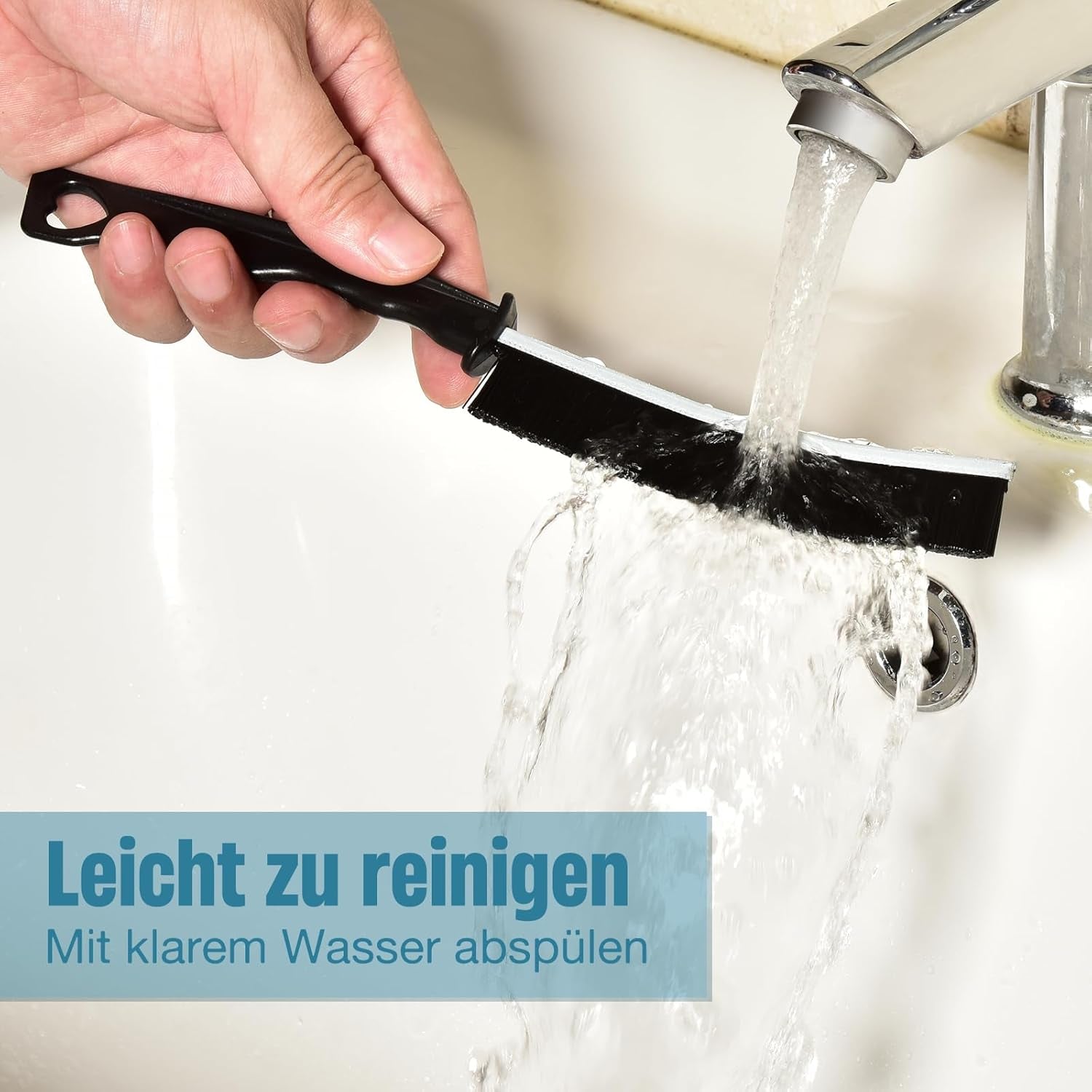 Hartborsten Eckenreinigungsbürste, 3 Stück Multifunktionale Lückenreinigungsbürste Spaltreinigungsbürste Reinigungsbürste Für Badezimmer Haushalt Küche Fliesenböden, Tiefenreinigung