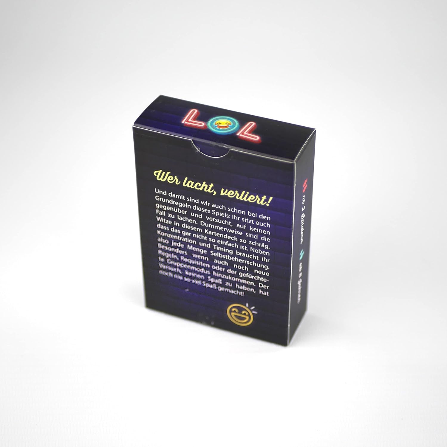 LOL – Die Ultimative Nicht-Lachen-Challenge: Das Kartenspiel. Mit Den Besten Witzen, Flachwitzen, Scherzfragen. Partyspiel Für Kinder Und Erwachsene. Ab 8 Jahren. Der Bestseller